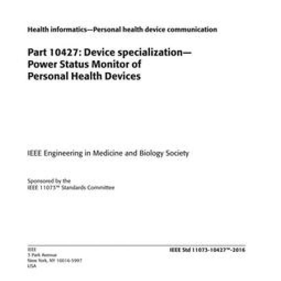 IEEE 11073-10427-2016
