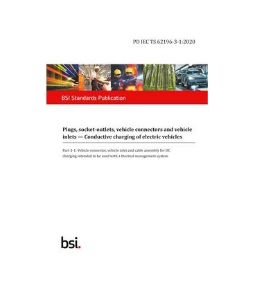 BS PD IEC TS 62196-3-1:2020