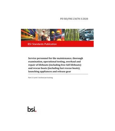 BS PD ISO/PAS 23678-3:2020