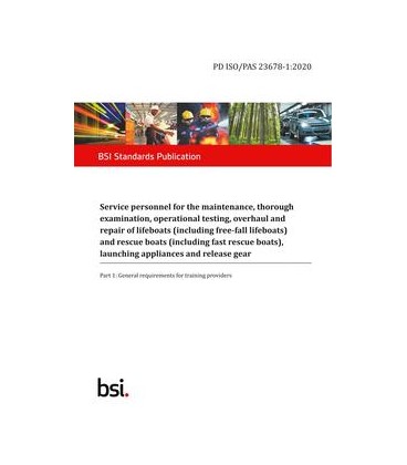 BS PD ISO/PAS 23678-1:2020