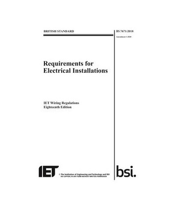BS 7671:2018/A1:2020