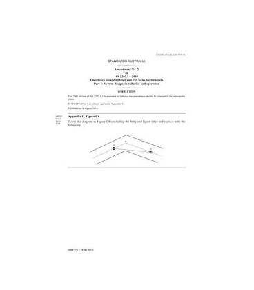 AS 2293.1-2005 Amd 2:2014                        [ Superseded ]