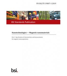 BS PD ISO/TS 19807-1:2019