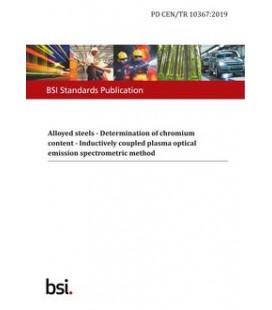BS PD CEN/TR 10367:2019