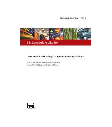 BS PD ISO/TS 23016-1:2019