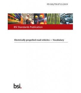 BS PD ISO/TR 8713:2019