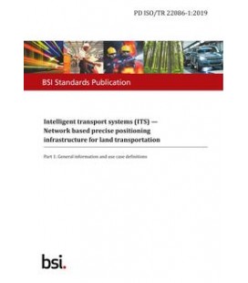 BS PD ISO/TR 22086-1:2019