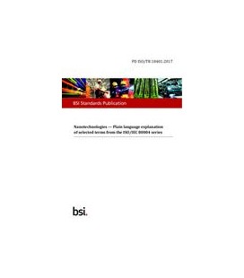 BS PD ISO/TR 18401:2017