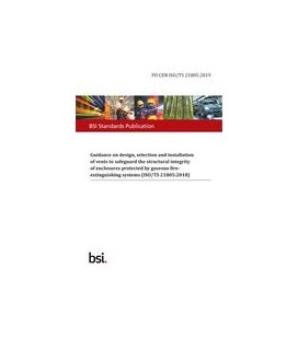 BS PD CEN ISO/TS 21805:2019