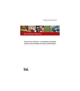 BS PD ISO/TR 21190:2018