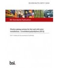 BS PD CEN ISO/TS 15875-7:2018