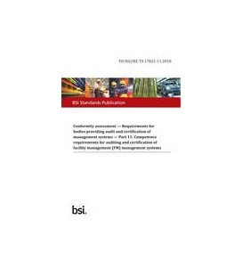 BS PD ISO/IEC TS 17021-11:2018
