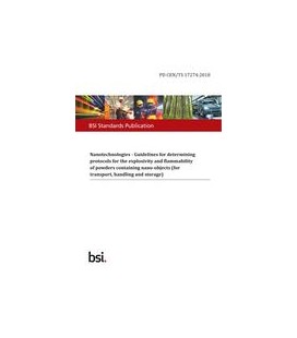 BS PD CEN/TS 17274:2018