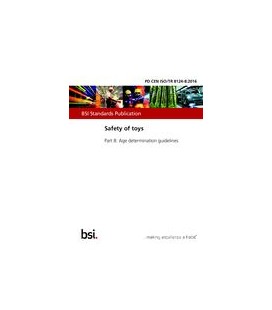 BS PD CEN ISO/TR 8124-8:2016