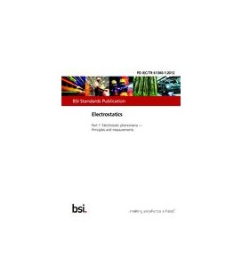 BS PD IEC/TR 61340-1:2012