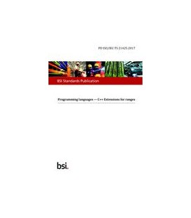 BS PD ISO/IEC TS 21425:2017