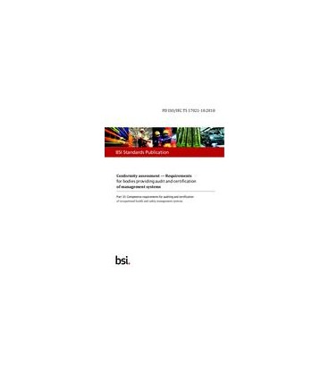 BS PD ISO/IEC TS 17021-10:2018