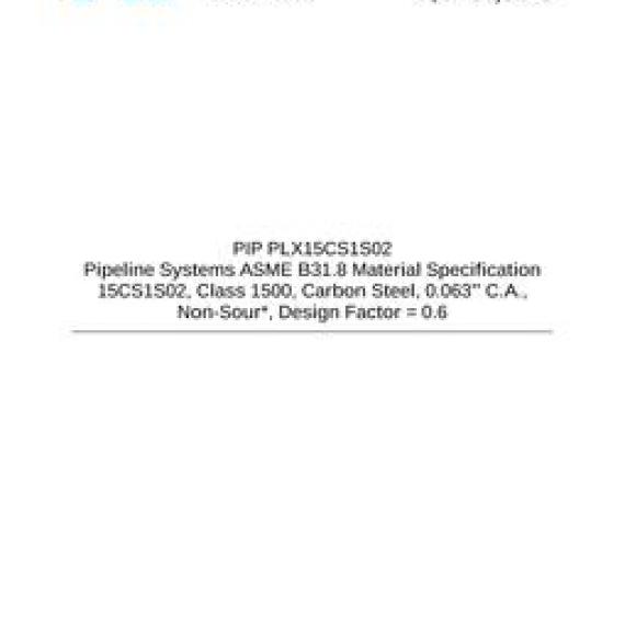 PIP PLX15CS1S02
