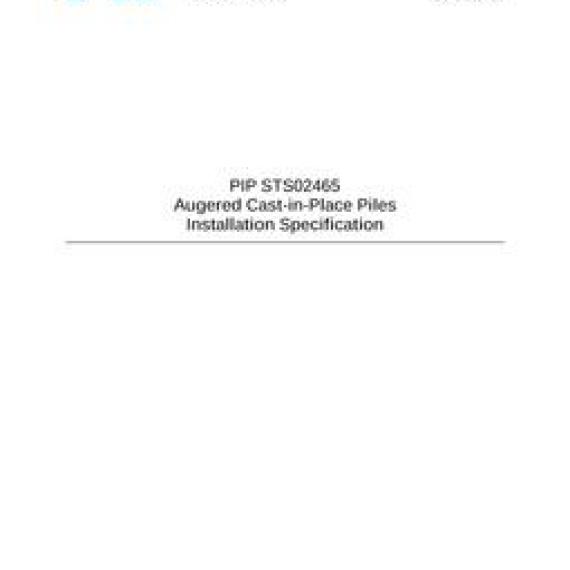 PIP STS02465