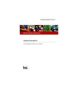 BS PD IEC/TS 60079-43:2017