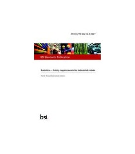 BS PD ISO/TR 20218-2:2017