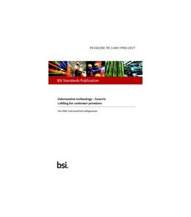 BS PD ISO/IEC TR 11801-9902:2017