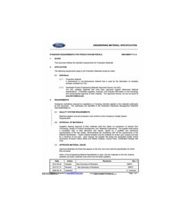 FORD WSS-M99P1111-A