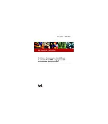 BS PD CEN/TS 17060:2017