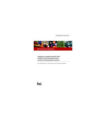 BS PD CEN/TR 17052:2017