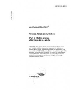 AS 1418.5-2013