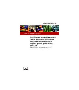 BS PD ISO/TS 21219-24:2017