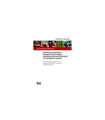BS PD ISO/IEC TS 17021-9:2016