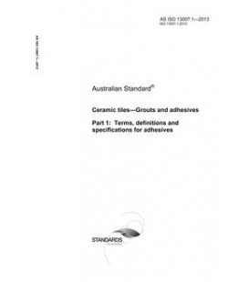 AS ISO 13007.1-2013