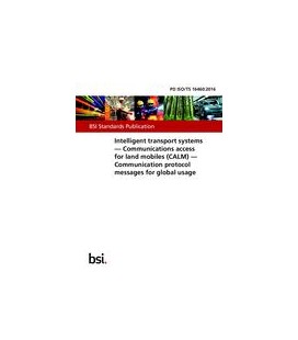 BS PD ISO/TS 16460:2016