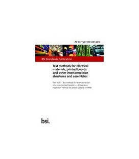 BS PD IEC/TS 61189-3-301:2016