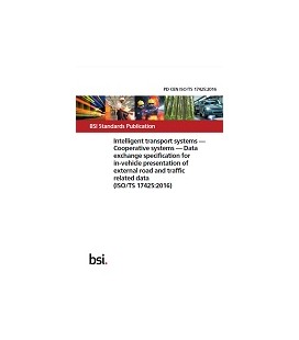 BS PD CEN ISO/TS 17425:2016