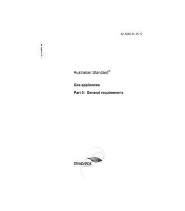 AS 5263.0-2013                        [ Superseded ]