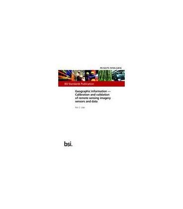 BS PD ISO/TS 19159-2:2016