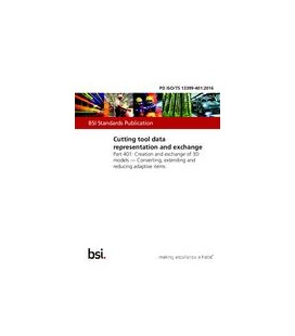 BS PD ISO/TS 13399-401:2016