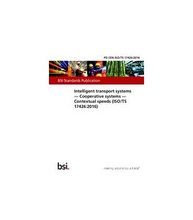 BS PD CEN ISO/TS 17426:2016