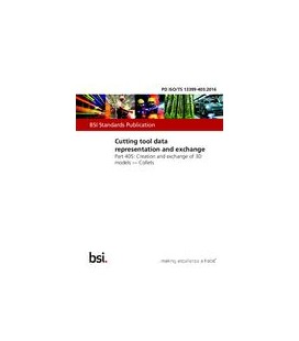 BS PD ISO/TS 13399-405:2016