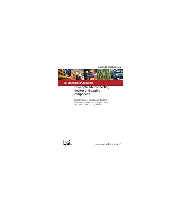 BS PD IEC/TR 62627-08:2016