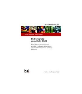 BS PD IEC/TR 61000-4-37:2016