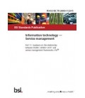 BS PD ISO/IEC TR 20000-11:2015