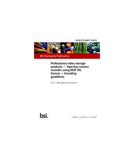 BS PD IEC/TS 62871-1:2015