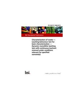 BS PD CEN/TS 15864:2015