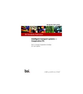 BS PD ISO/TR 17427-3:2015