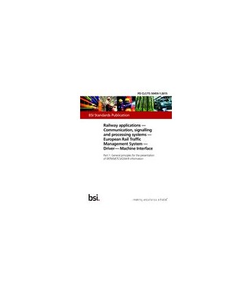 BS PD CLC/TS 50459-1:2015