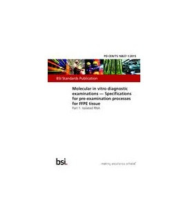 BS PD CEN/TS 16827-1:2015