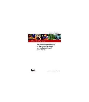 BS PD CEN/TR 16862:2015